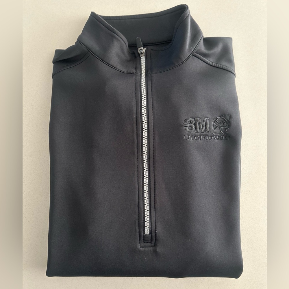 Arnold Palmer 3M Championship Men's Black Quarter Zip
